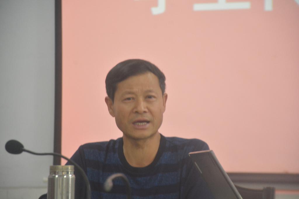 彭金璋院长在座谈会上讲话